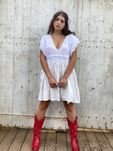 Load image into Gallery viewer, White Butterfly Dress